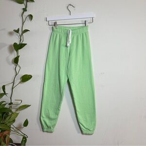 Katie J NYC - Dylan Sweatpants - Neon Green Tween - Medium 10